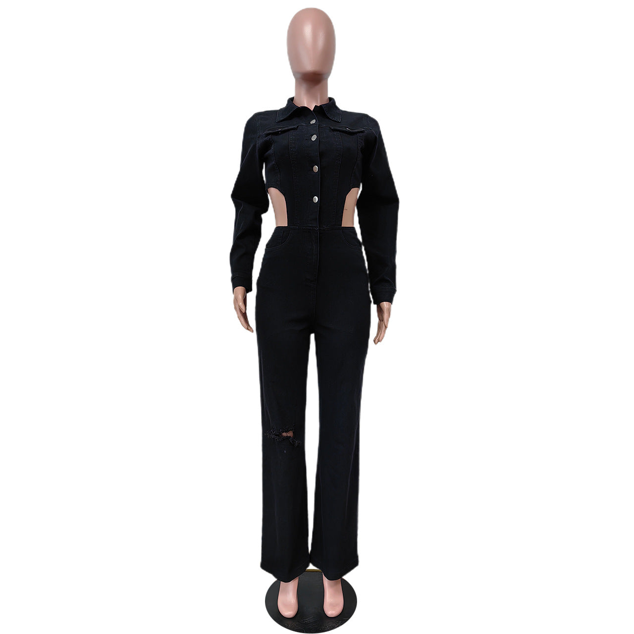 Cut Out Jumpsuit