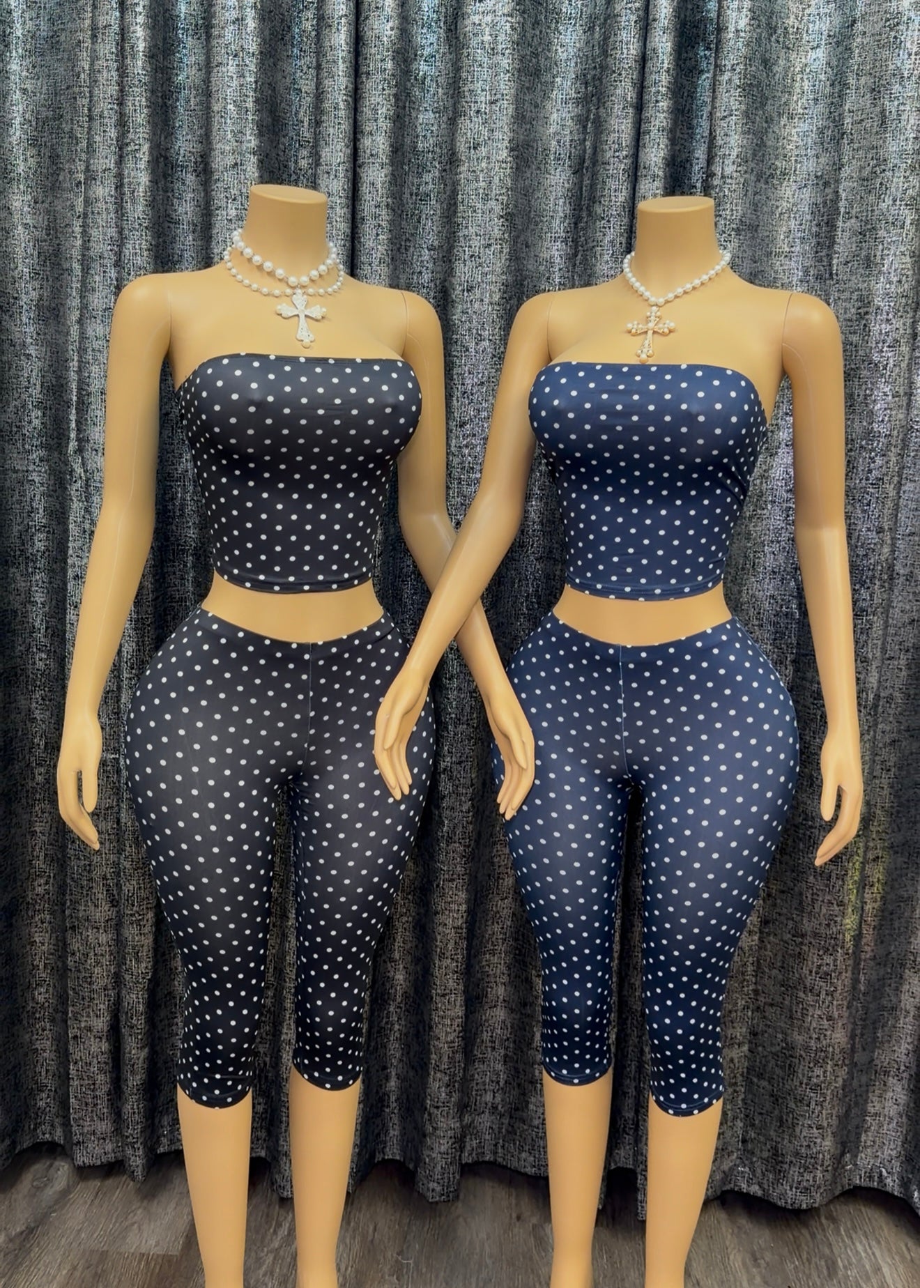 Polka Dot Tube Set