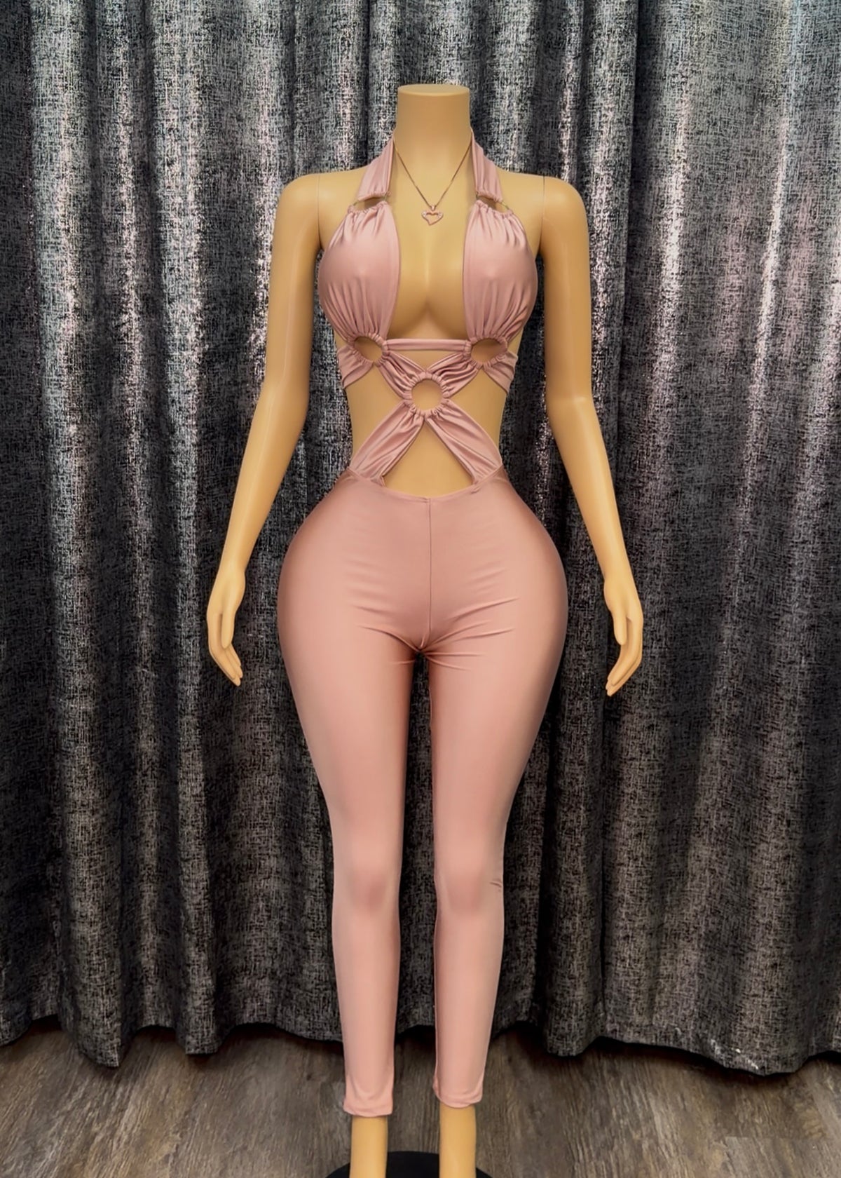 Rosé After Dark Jumpsuit