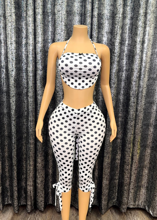 Liz Polka Dot Set