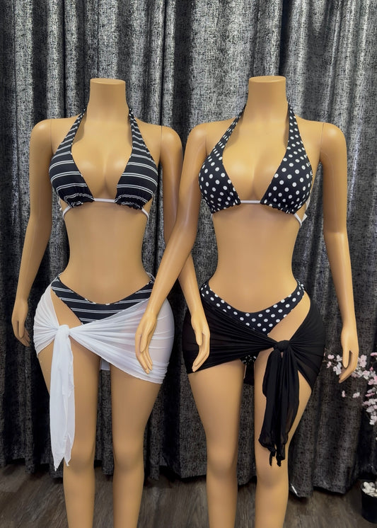 Black Reversible Kini