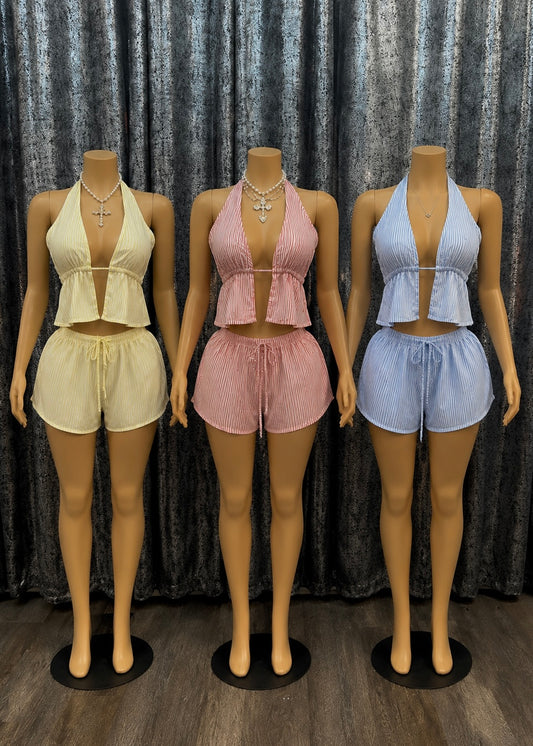 Beach Babe Shorts Set