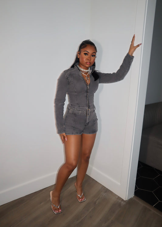 Love Lock Denim Set