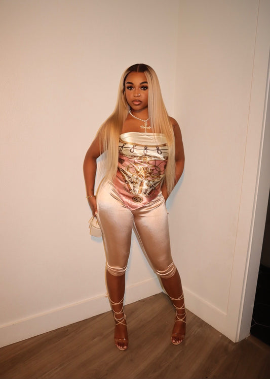 Bliss Satin Capris Set