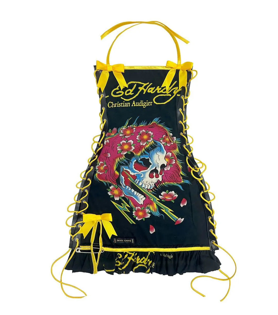 Ed Hardy Lace Up Dress